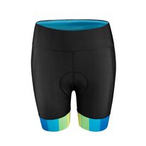 Women's shorts Force VICTORY LADY with padding (black/blue) M